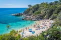 Scenic sight of Cavoli beach in Elba Island, Tuscany, Italy. Royalty Free Stock Photo